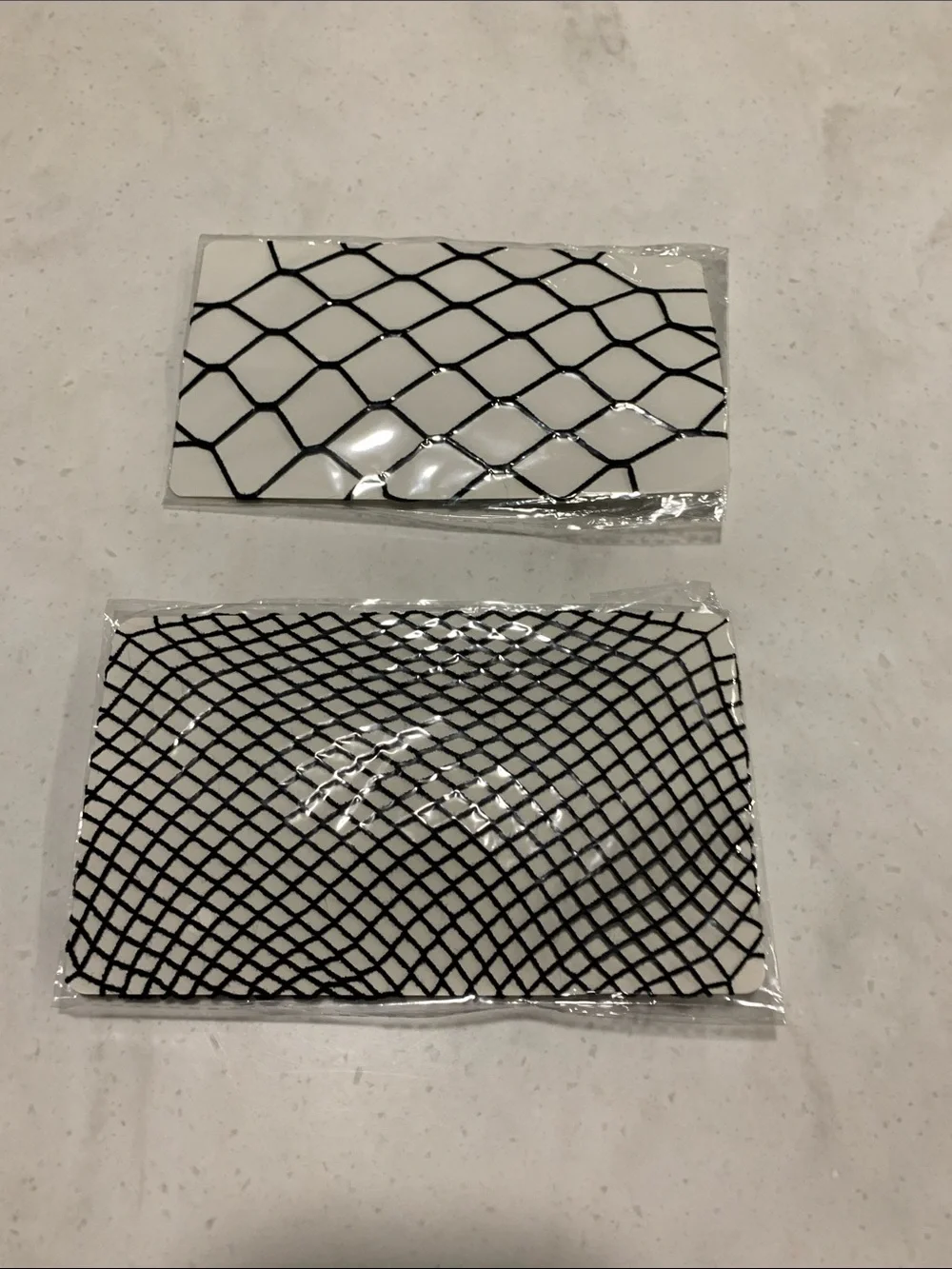 Fishnet Pantyhose 2 Pair NEW Full Figure for 140-280 Pds Punk Hippies 60s Office